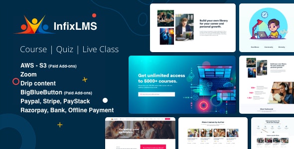 Infix LMS v4.3.0 - Learning Management System - nulled