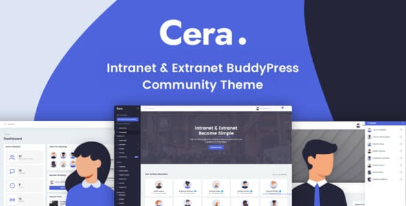 Cera v1.1.6 - Intranet & Community Theme