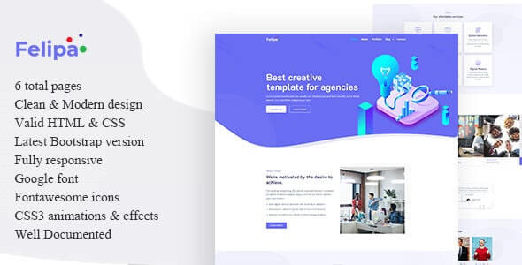 Felipa v1.0 - Agency Template