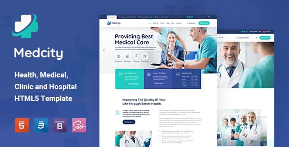 Medcity v1.0 - Health & Medical HTML5 Template