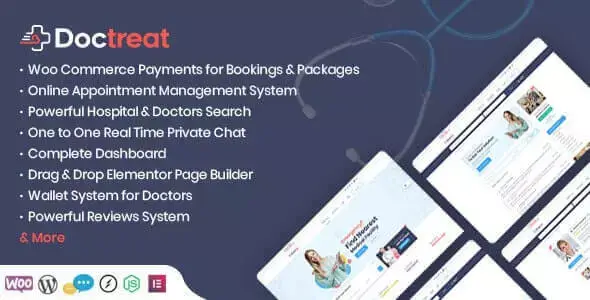 Doctreat v1.3.6 - Doctors Directory WordPress Theme