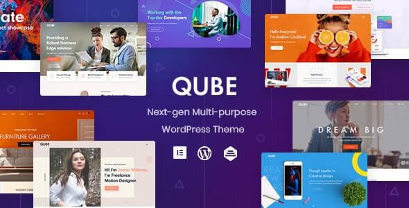 Qube v1.1.3 - Responsive Multi-Purpose Theme