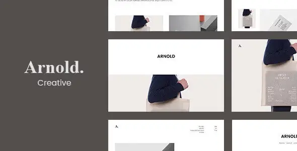 Arnold v1.8.6 - Minimal Portfolio WordPress Theme