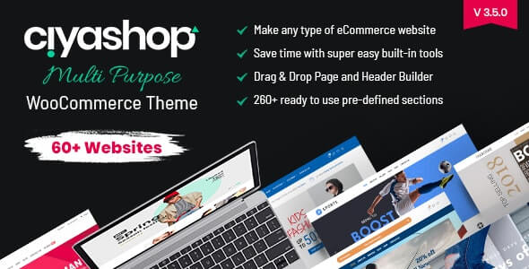 CiyaShop v4.7.0 - Responsive Multi-Purpose Theme