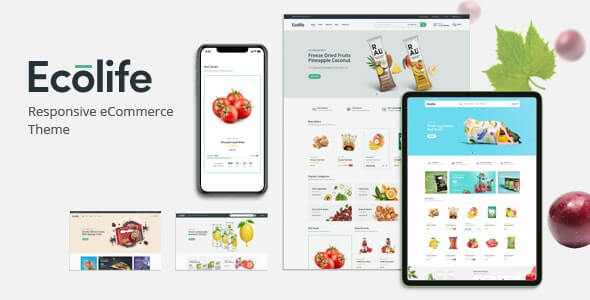 Ecolife v1.0.3 - Organic WooCommerce WordPress Theme