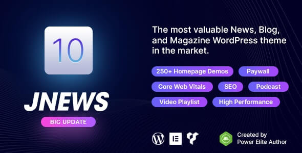 JNews v10.0.6 - WordPress Newspaper Magazine Blog AMP Theme