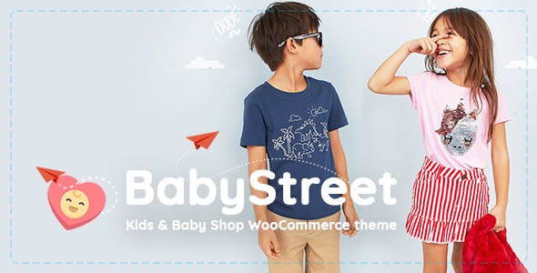 BabyStreet v1.5.2 - WooCommerce Theme for Kids Stores and Baby Shops Clothes and Toys