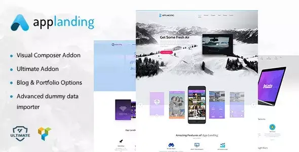App Landing v1.8 - Landing Theme & Product Promotion WordPress Theme